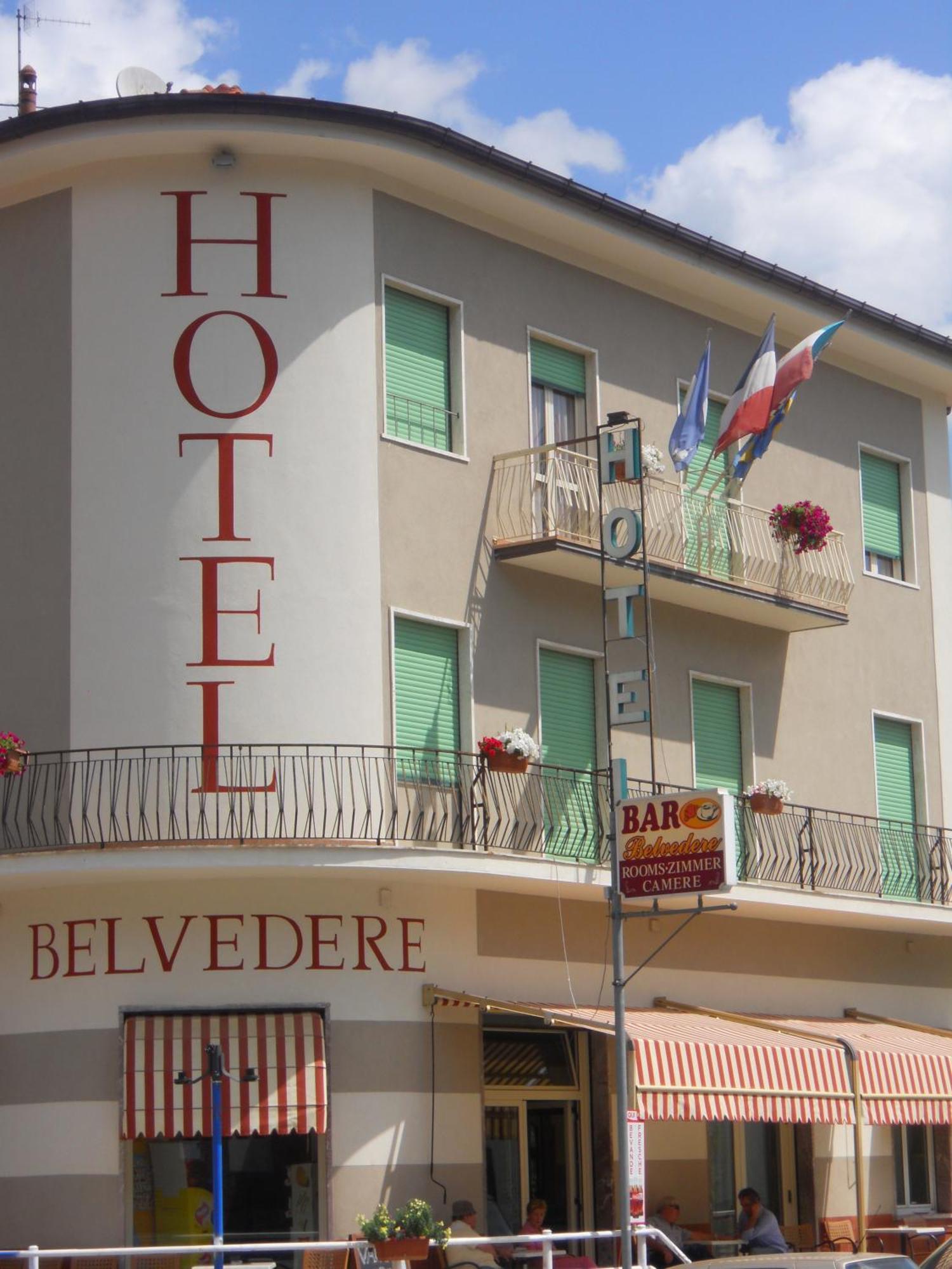 Albergo Belvedere 보르게토 디 바라 외부 사진